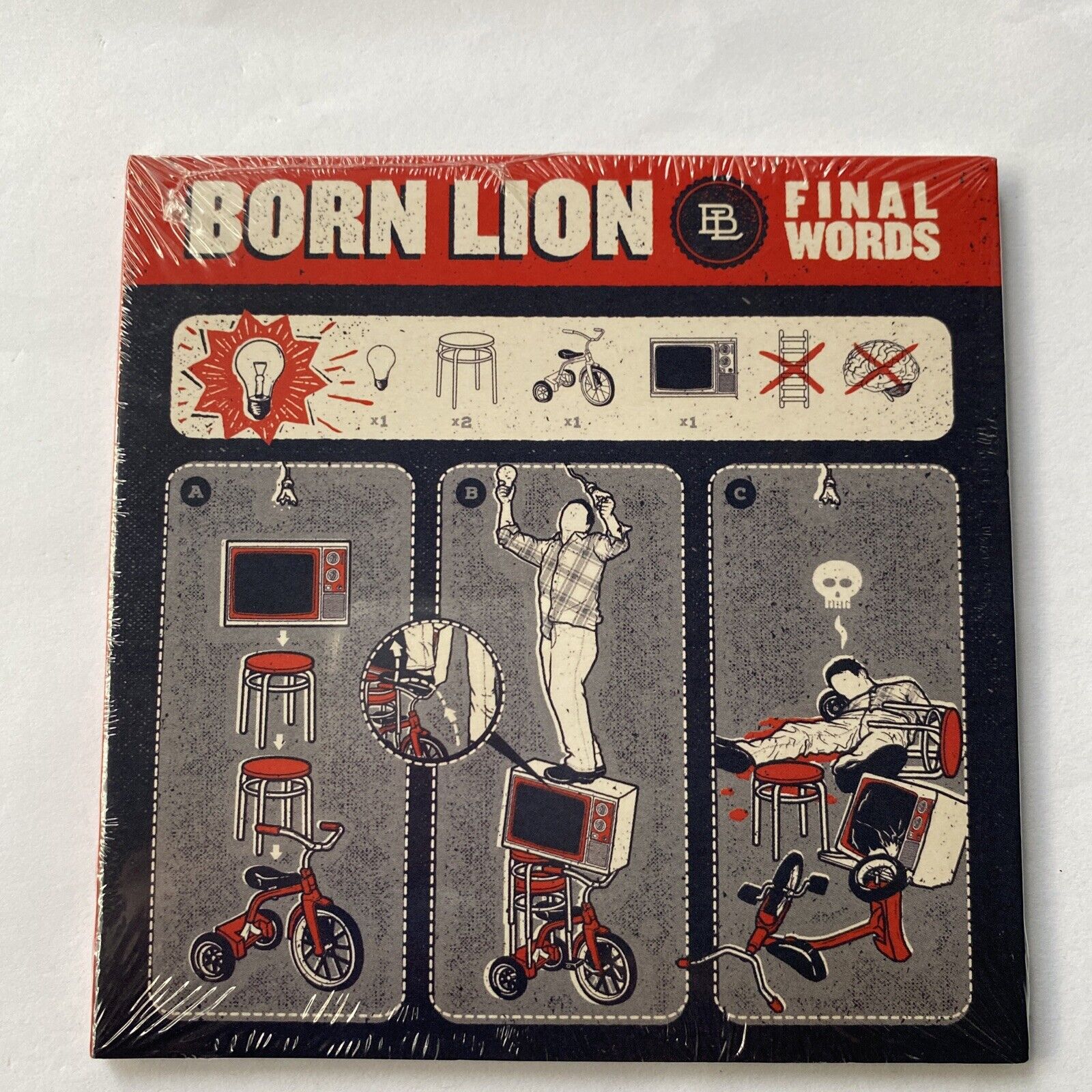 Final Words by Born Lion (CD, 2015) New Sealed