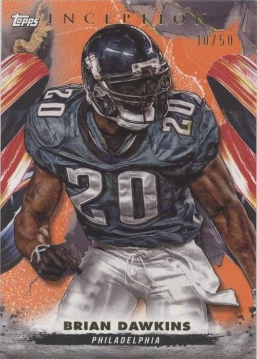 Topps Inception Nfl 2024 Topps Inception - Brian Dawkins #125 Orange /50 for sale online | eBay