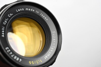 Asahi Pentax Super Takumar 55mm f/2 Standard Lens M42 | eBay