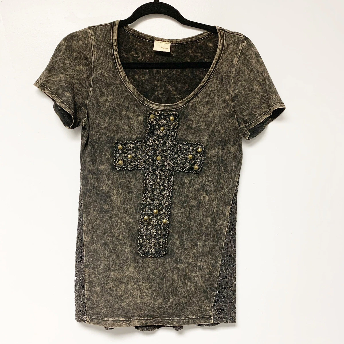 t shirt with embellishment