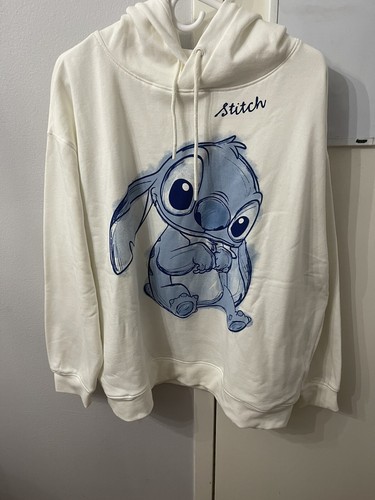 Stitch Pullover Sweatshirt Hoodie Size 