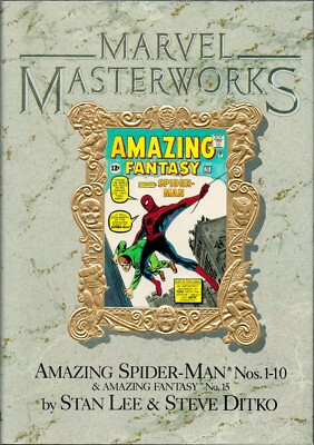 Marvel Masterworks: Amazing Spiderman 1-10 By Lee and Ditko