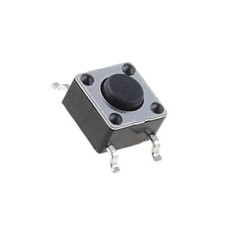 10X 1301.9314 Mikroschalter TACT SPST-NO Pos: 2 0,05A/12VDC SMT Fehlen 1,6N SCHU