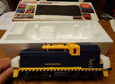 LIONEL 6-8154 ALASKA SW-1 DIESEL LOCOMOTIVE NEW IN BOX O SCALE NICE LQQK