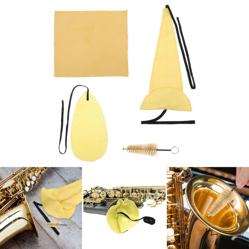 Saxophone Cloth for Sax Horn Wind Instrument Maintenance Care