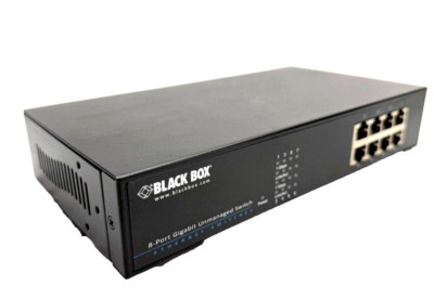 Black Box Network - LGB408A-R2 - Black Box Ethernet Switch - 8 Ports - Gigabit