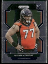 2021 Panini Prizm #430 Quinn Meinerz Denver Broncos Rookie Football Card