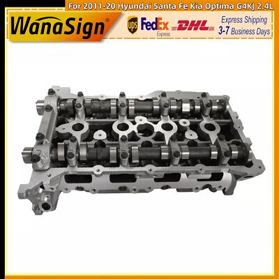 Engine Cylinder Head Assembly For 2011-20 Hyundai Santa Fe Kia Optima G4KJ 2.4L
