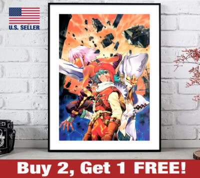 .Hack Infection Poster 18'' x 24'' Print Anime Wall Art .Hack dot hack GU Sign