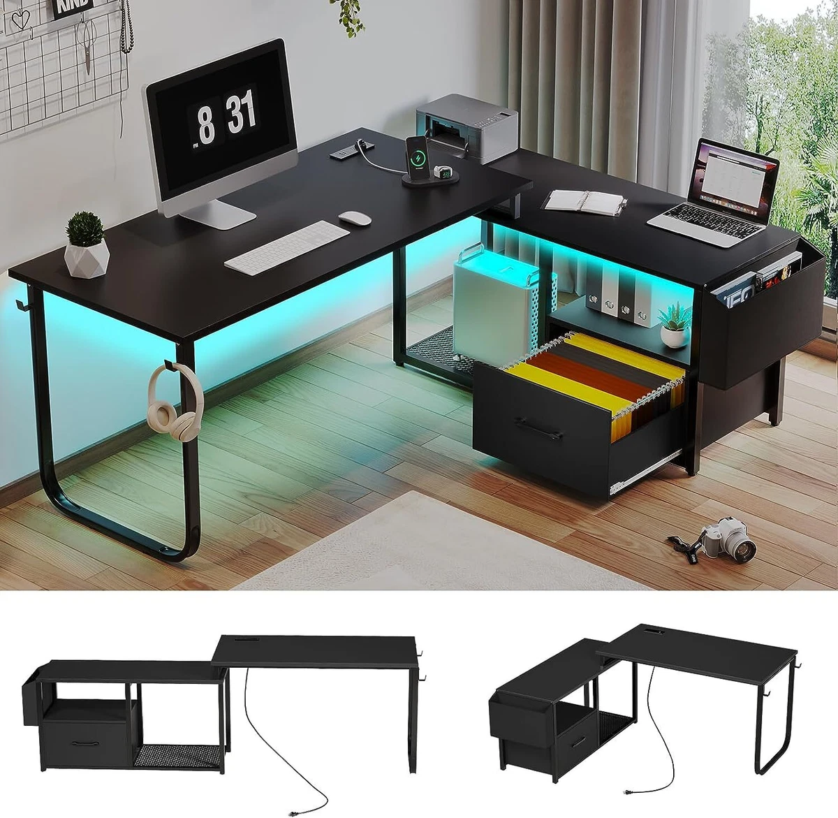 Used computer desks for home office deals