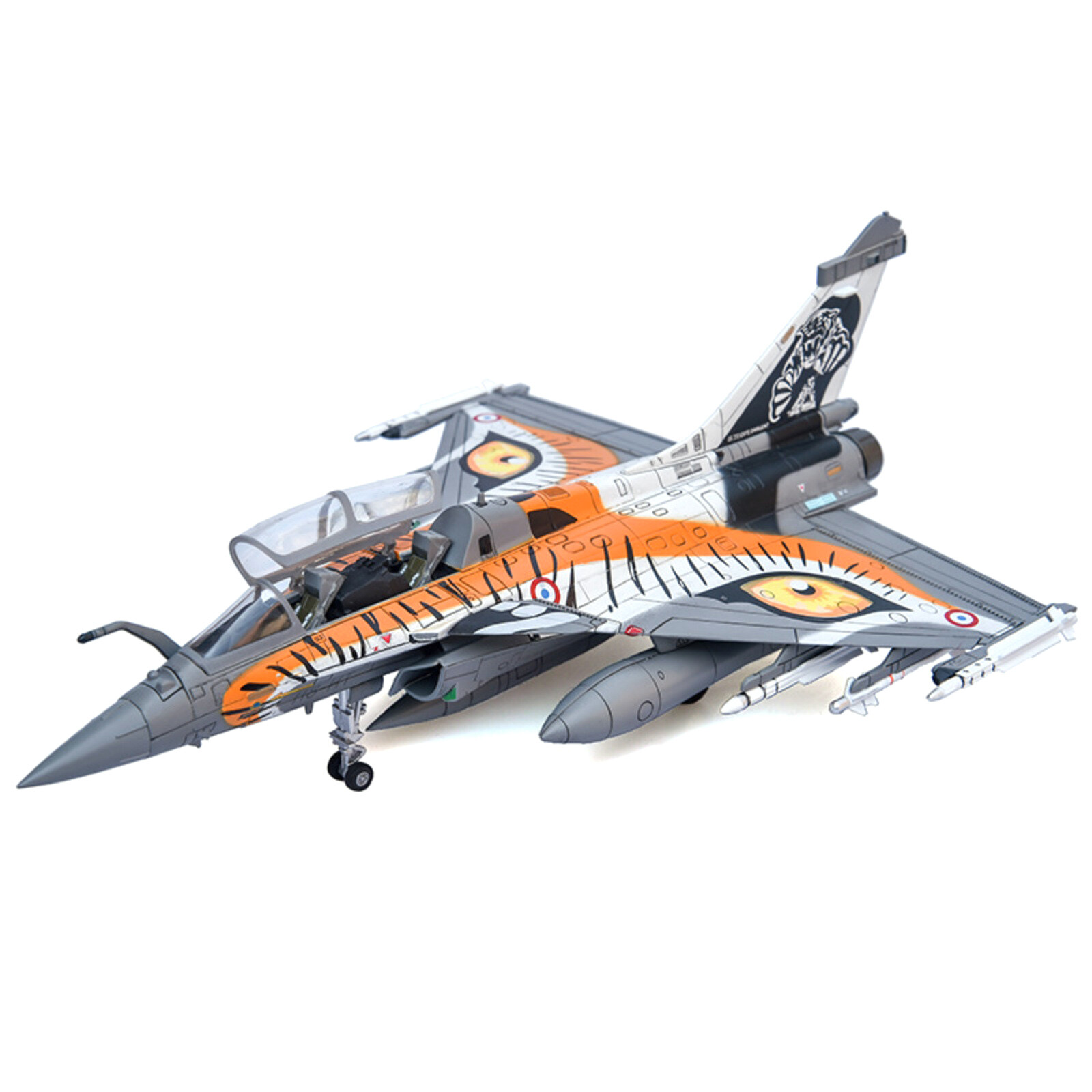 New 21cm Diecast Alloy 1/72 Scale Rafale B Tiger Fighter Finished Model