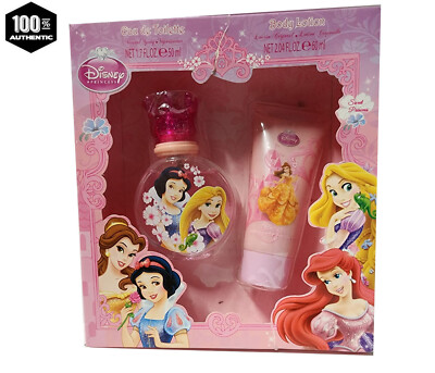 Disney Princess 2 pc Gift Set for Women - 1.7 oz EDT Spray + 2.04