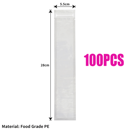 50/100X Popsicle Bags Candy Bag Disposable Jelly Maker Ice Pop Pouch Tubes Mold - Picture 15 of 15