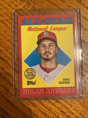 2022 Topps Nolan Arenado 1988 All Star Design Red /10 Color Match Diamondbacks