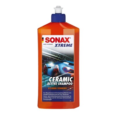 SONAX Xtreme Ceramic Active Shampoo; 500ml Auto-Shampoo mit Versiegelung