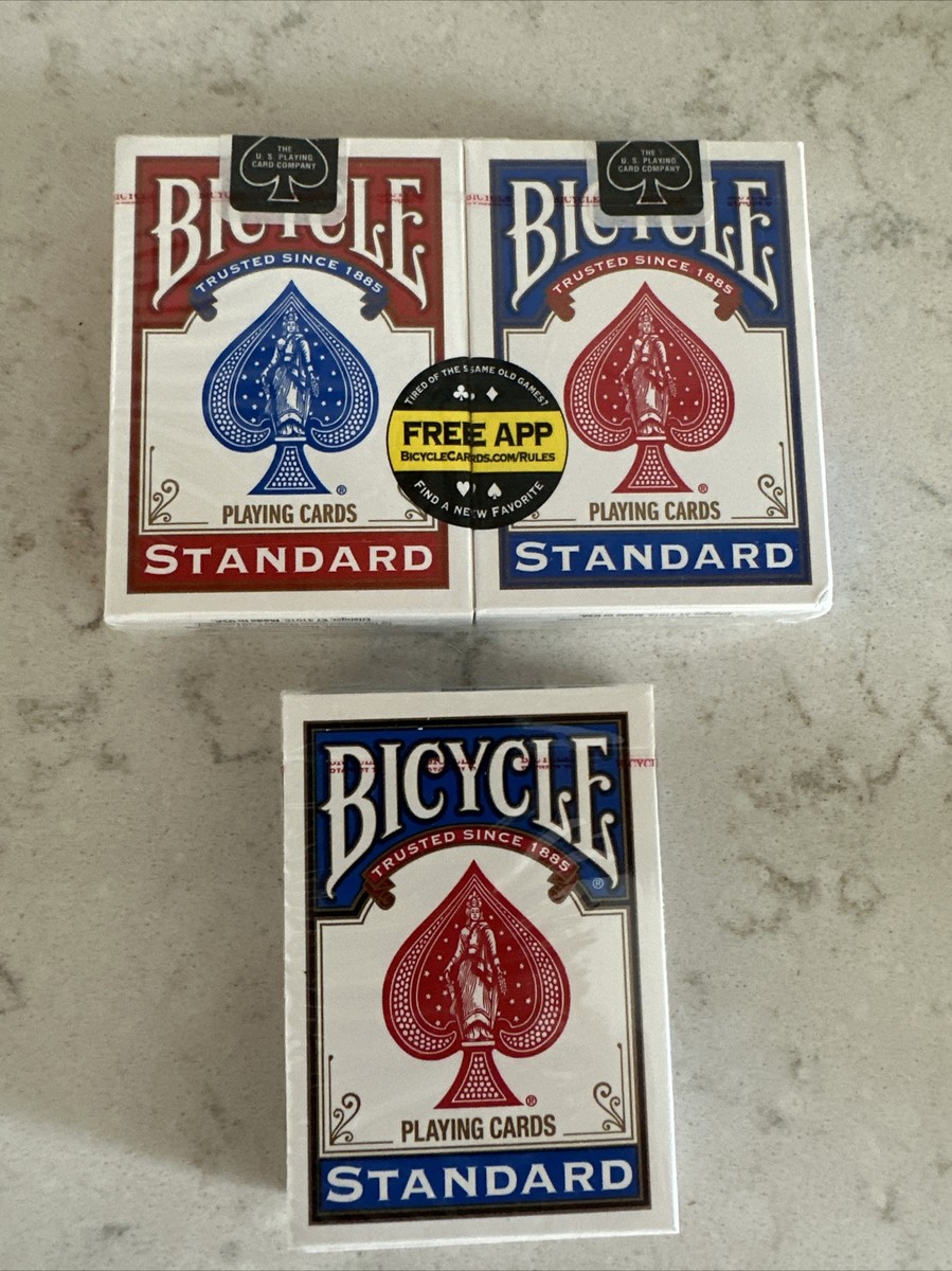 BICYCLE Standard PLAYING CARDS / New SEALED 2018 USA - Lot