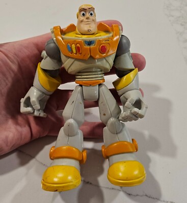 2006 Toy Story Space Rescue Buzz Star Squad Action Figure Hasbro Orange Yellow