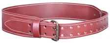 NEW Custom Leathercraft 21962 3" Tapered Heavy Duty Leather Work Belt 29"-42"