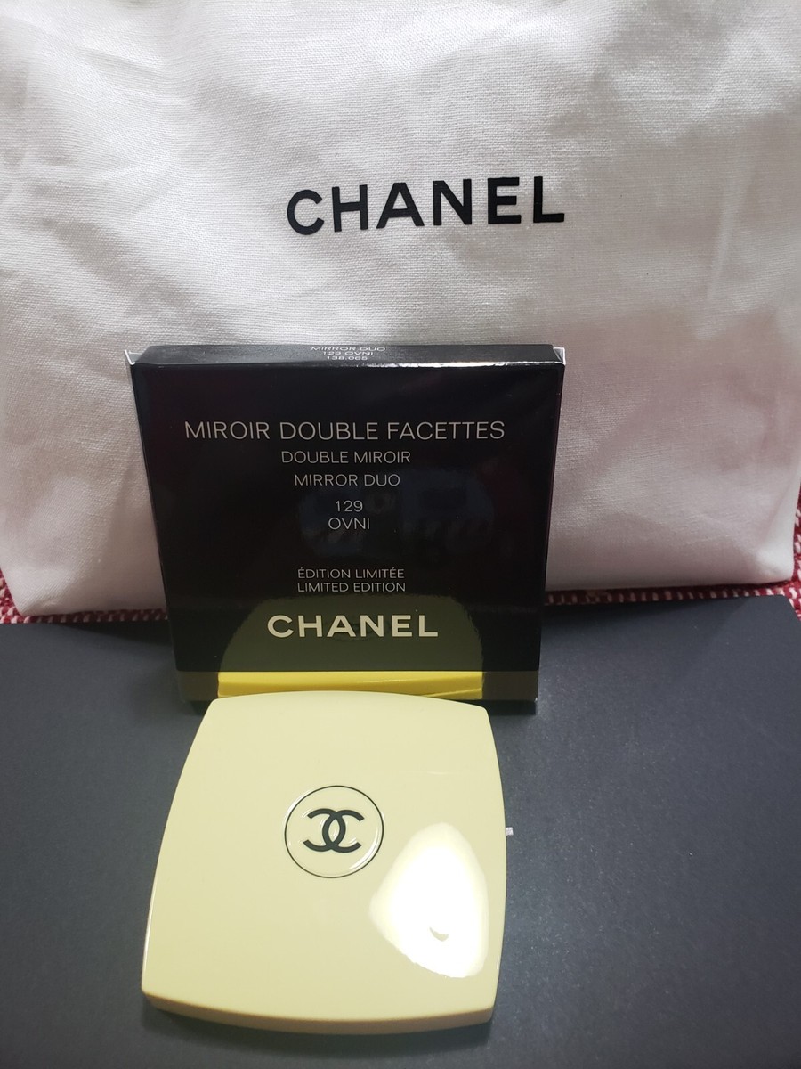 CHANEL DOUBLE MIRROR DUO, OVNI/YELLOW, NIB | eBay