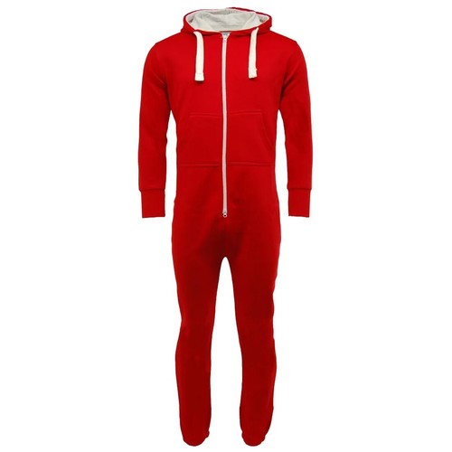 1Onesie For Men Long Sleeve Hooded Jumpsuit Camouflage Zipup One Piece Playsuit - Picture 8 of 12