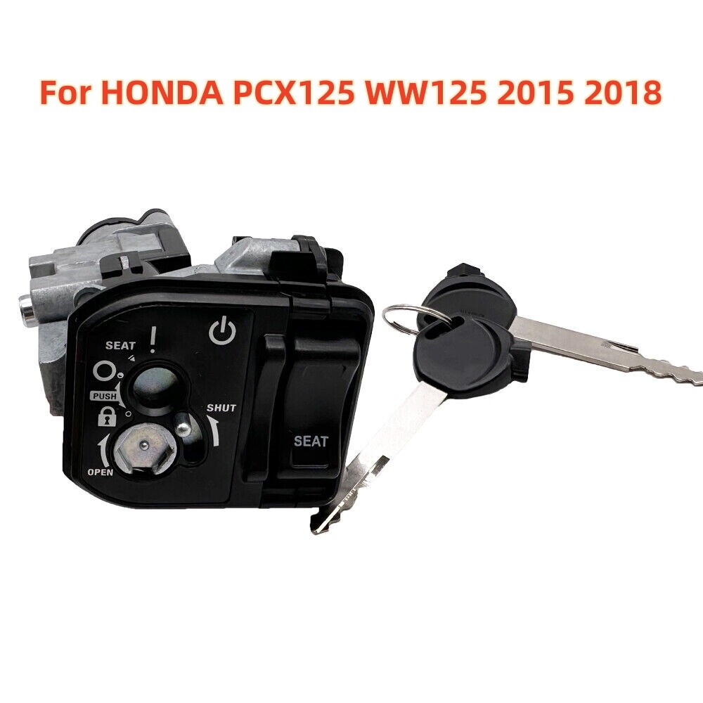 NEW IGNITION LOCK SWITCH SET AND SHUTTER PCX For HONDA PCX125