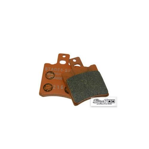 Plaquettes de frein Stage 6 Racing MBK Booster et Nitro pour scooter 50cc