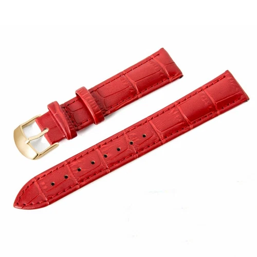 Cinturino orologio donna unisex PU pelle morbida cinturini con fibbia metallo 8mm-20mm classico - Foto 7 di 19