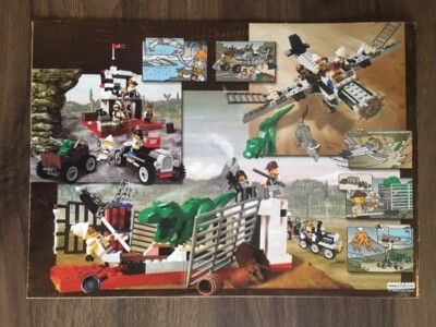 Lego 5975, Adventures, T-Rex Transport, good condition, complete