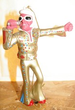Wackel Elvis, Wackelfigur Elvis, gold "shaking man"