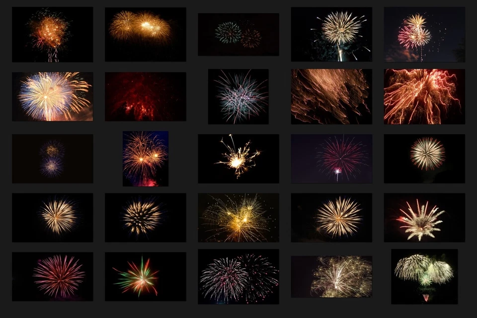 200 FIREWORK FIRE DIGITAL PHOTOSHOP OVERLAYS BACKDROPS BACKGROUNDS PHOTOGRAPHY - Image 4 of 4