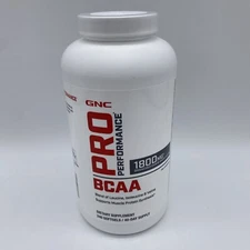 GNC Pro Performance BCAA Muscle Protein Synthesis 240 Softgels EXP 06/2025