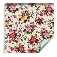 10M Vlies Tapete Rolle Aquarell Rose Natur Blumen Xxl 693