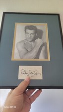 Rocky Graziano Boxer Autograph And Photo  Framed Display Hand Signed Boxing 