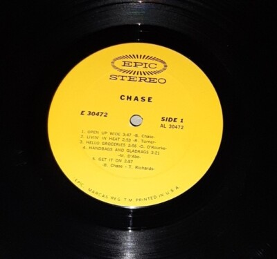 LP/Chase/Chase　25-3P-118　h355w75 Chase self titled LP Epic E 30472 vg+ | eBay