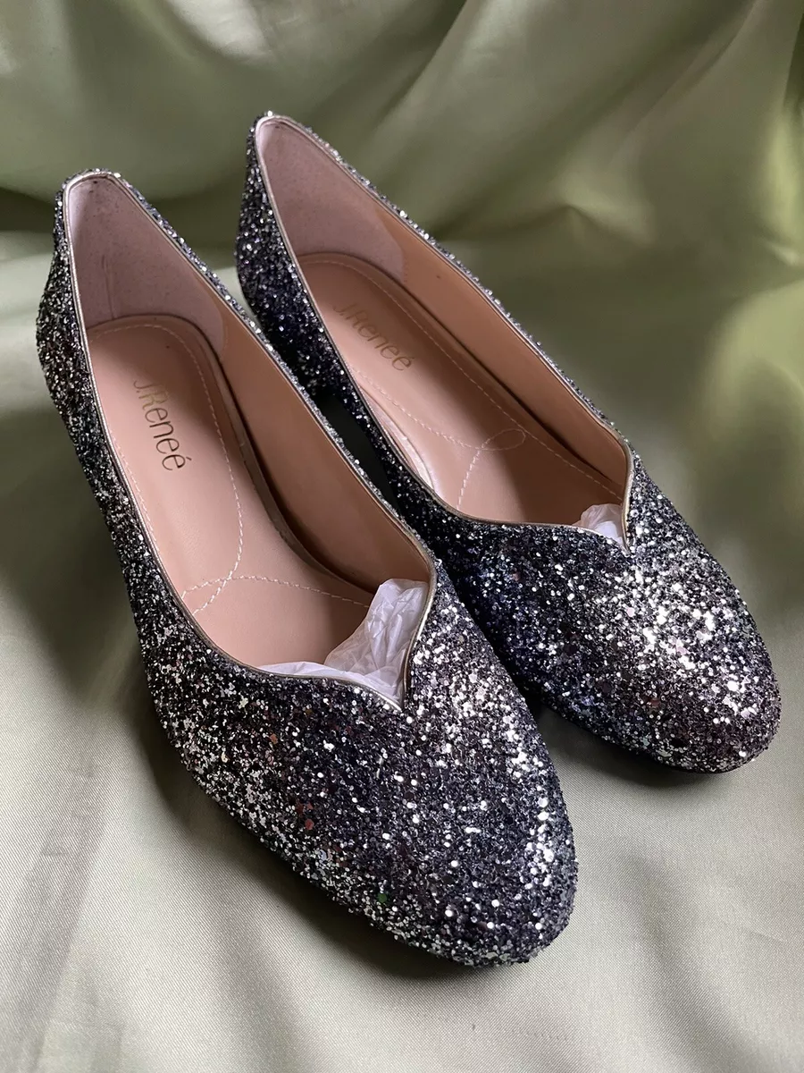 Bambalina block heel best sale pump