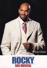 Autograph - Gino Emnes (Musical - Rocky)