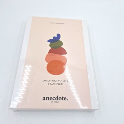 Anecdote Daily workflow Planner 250 Pages A5 Cream Paper New Sealed