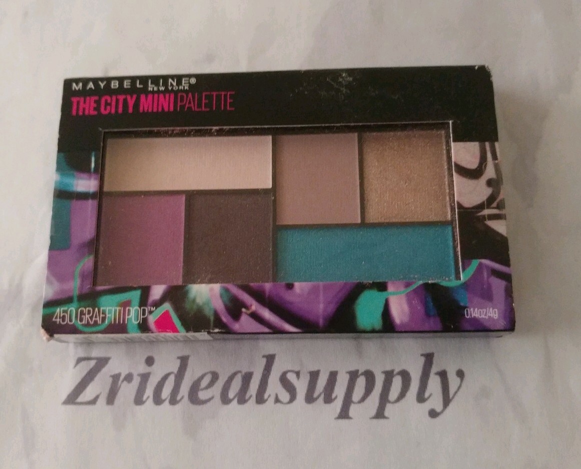MAYBELLINE The City Mini-Palette – Graffiti Pops Mit 6 Lidschatten