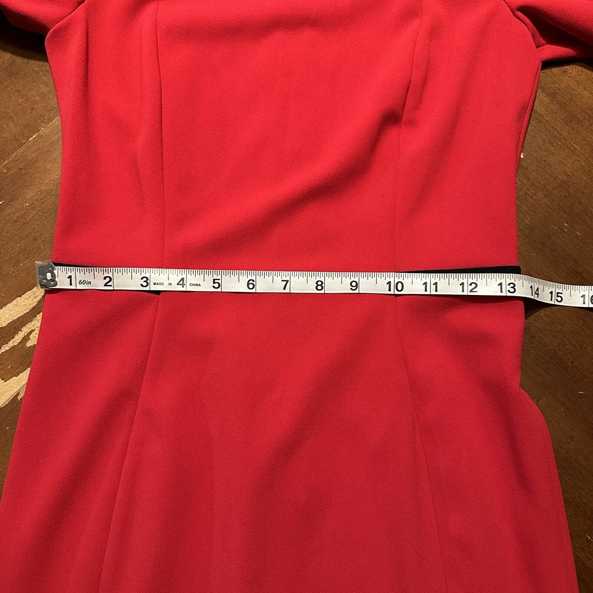Calvin Klein Women's Red Dress size 2 Sheath 3/4 Bell Sleeve Stretch | eBay Calvin Klein Women's Red Dress size 2 Sheath 3/4 Bell Sleeve Stretch | eBay