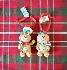 Gingerbread Man Christmas Tree Ornaments