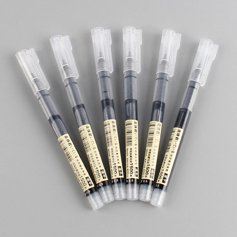Quick Drying Ink 0.5 mm Extra Fine Point Pens Liquid Ink Pen