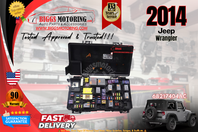 2014 Jeep Wrangler TIPM Totally Integrated Power Fuse Box Module