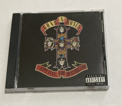 Guns N Roses Appetite For Destruction Music CD 12 Tracks Preowned