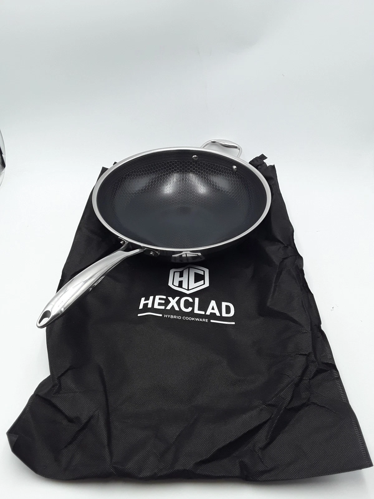 Hexclad Hybrid Cookware Stainless Steel Pan Nonstick 12" Wok (NO LID)
Opens in a new window or tab
