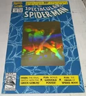 Vintage Marvel Spectacular Spider-Man #189 Anniversary Hologram Green Goblin