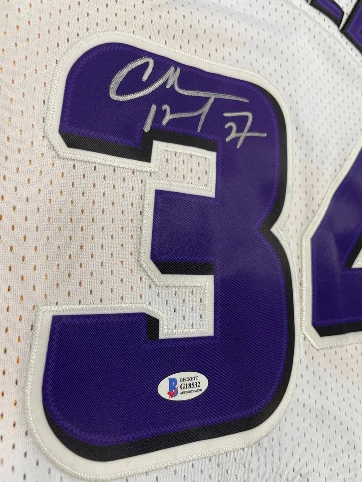 Camiseta de baloncesto Charles Barkley #34 firmada autografiada certificado de autenticidad Beckett Foto 4 de 4