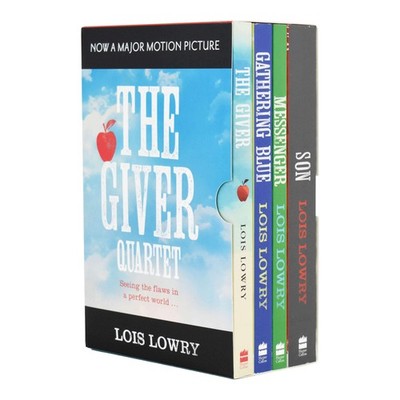 The Giver Quartet Series 4 Books Box Set By Lois Lowry - Fiction - Paperback