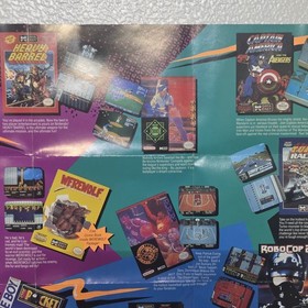 Bo Jackson Baseball - Poster - Nintendo Nes - Promo Insert - New