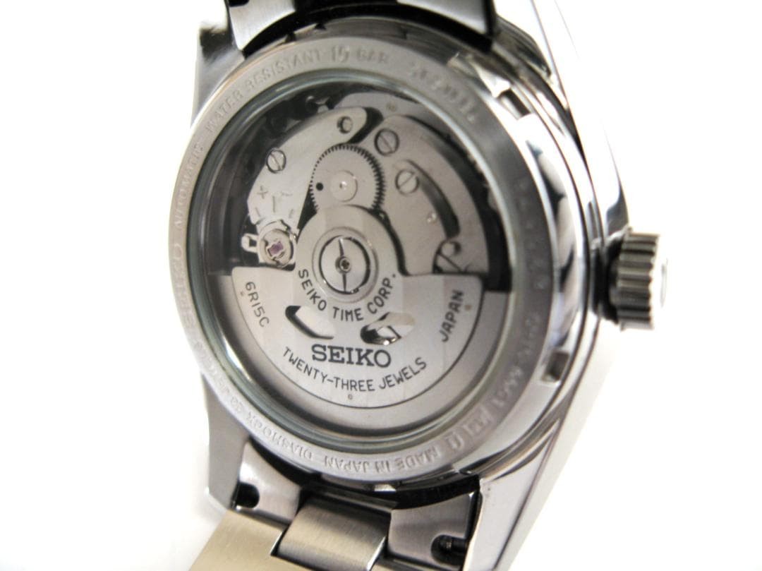 SEIKO SARB033 Automatic Watch Stainless Steel 100m Sapphire Date Timepiece image 3