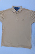 Vintage TOMMY HILFIGER GOLF Polo Shirt / 1XL /Crest Logo 100 Cotton Brown